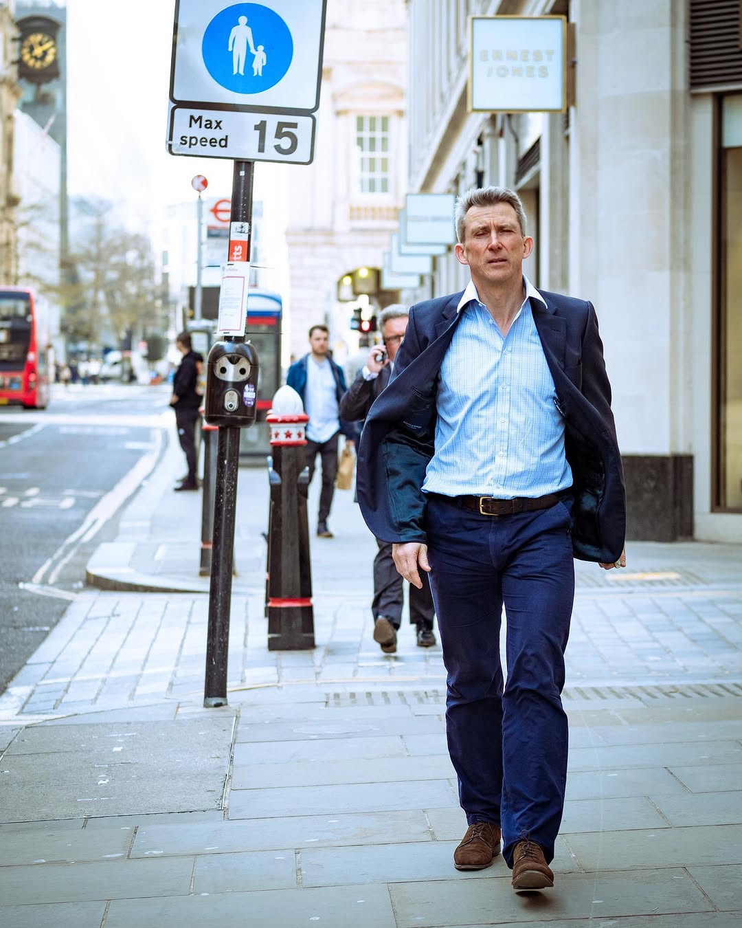 Men in suits - London business district